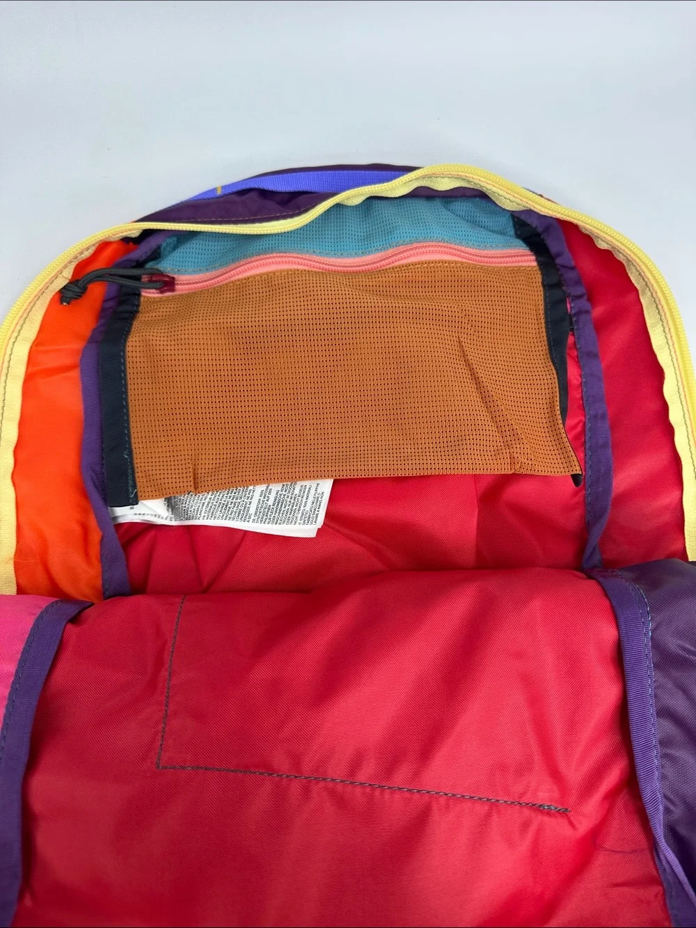 Cotopaxi Batac Del Día 16L Backpack One-of-a-Kind Multicolor Lightweight Daypack